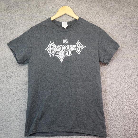 Vintage 90s HeadBangers Ball MTV Shirt Size Small - Picture 2 of 7